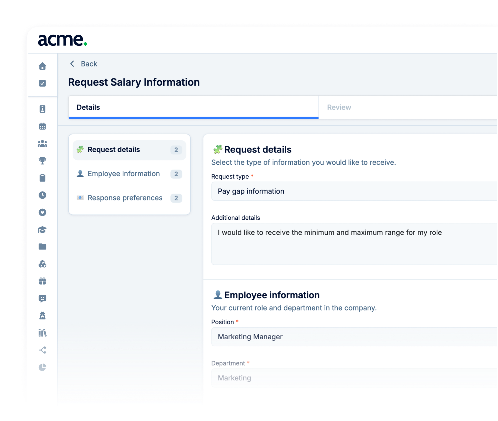 Employee Pay Transparency Requests