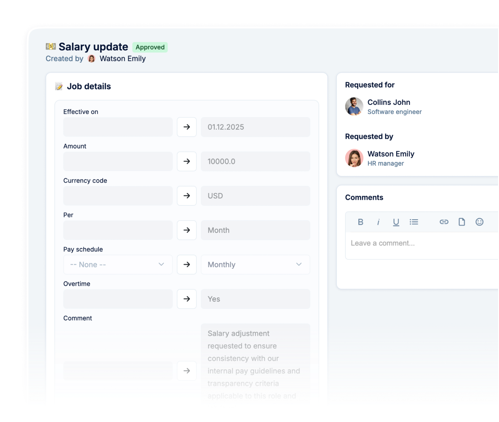 Guided Pay Decisions