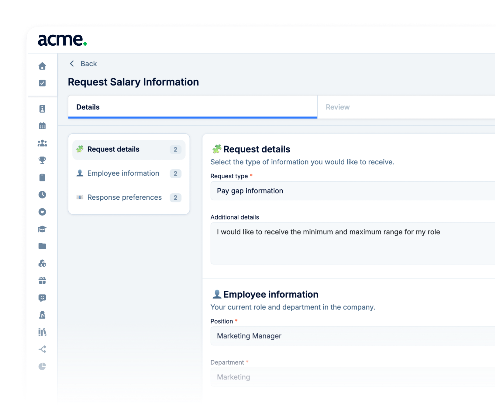 Employee Pay Transparency Requests