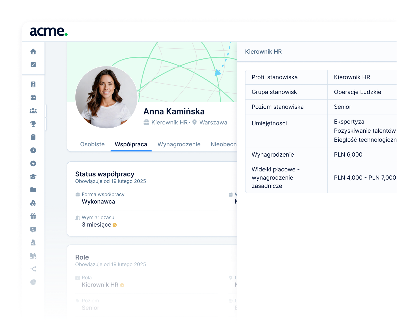 Przejrzyste ramy wynagrodzeń